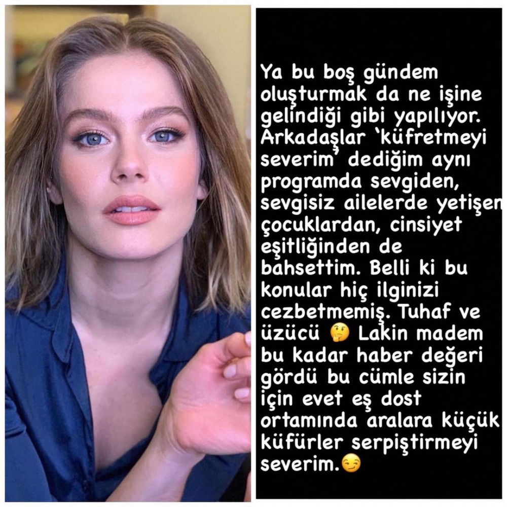 burcu biricik kufretmeyi severim